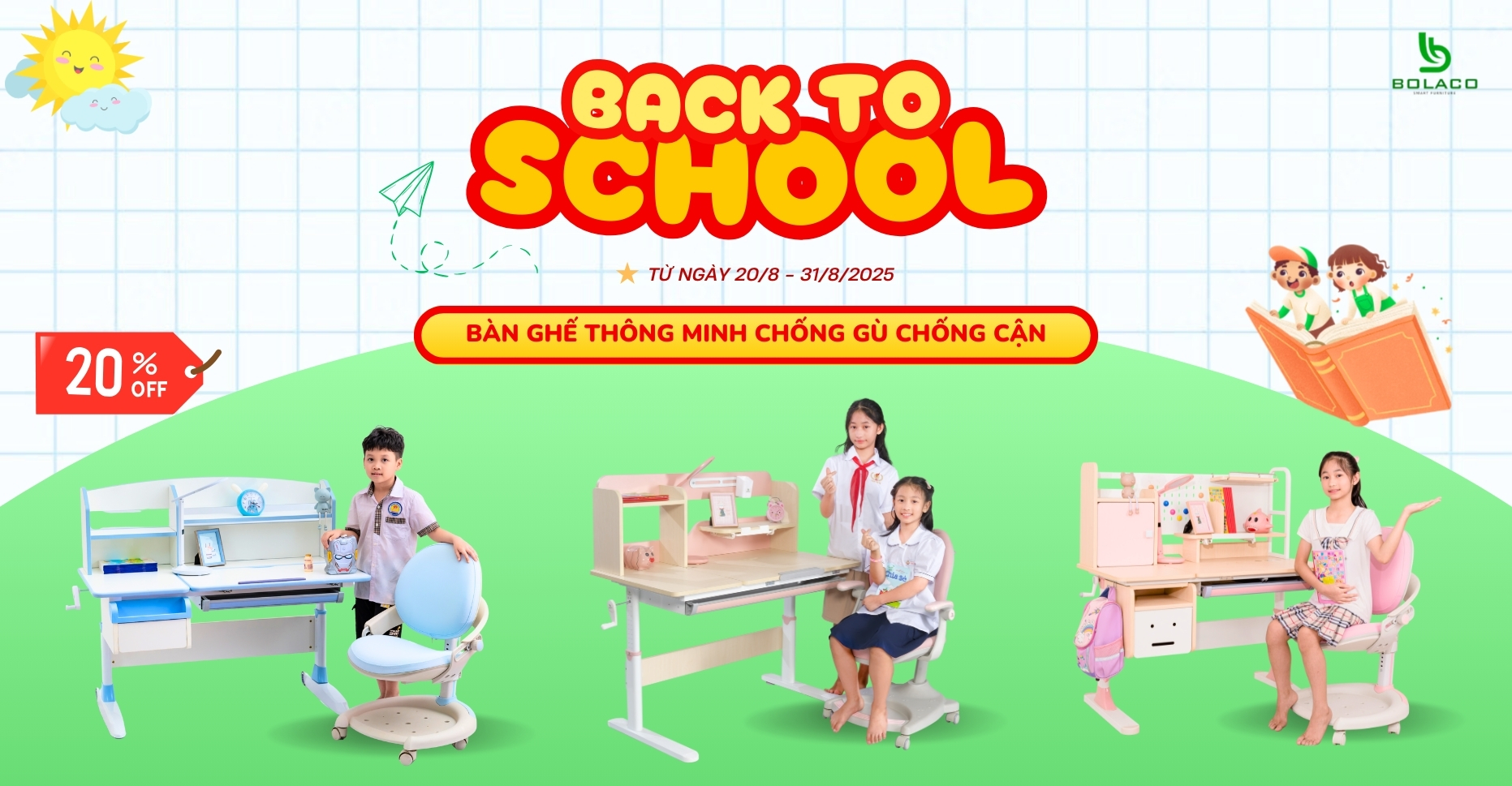Back To School – Sale Cực Cool: Giảm Giá Siêu Ưu Đãi Mùa Tựu Trường Back To School – Sale Cực Cool: Giảm Giá Siêu Ưu Đãi Mùa Tựu Trường